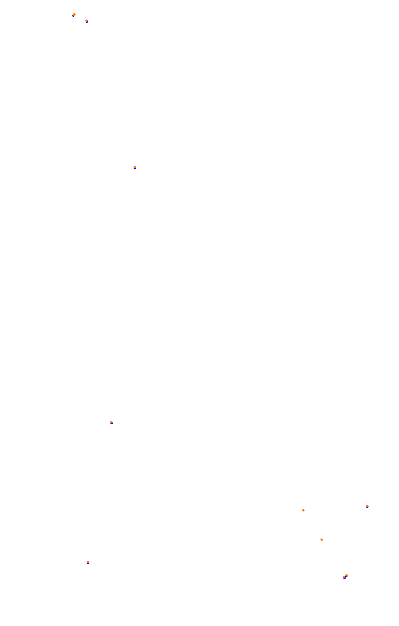 Spa OSRW collisions