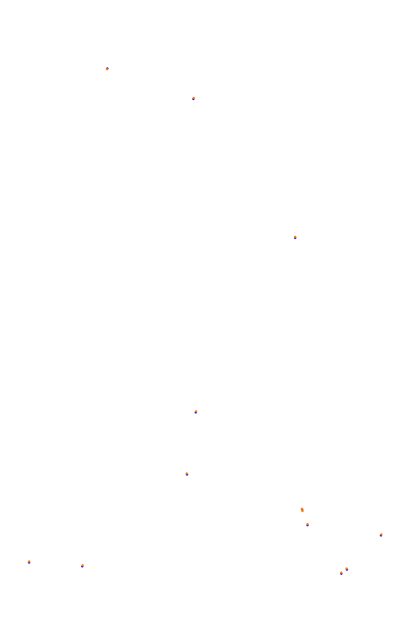 Spa OSRW collisions