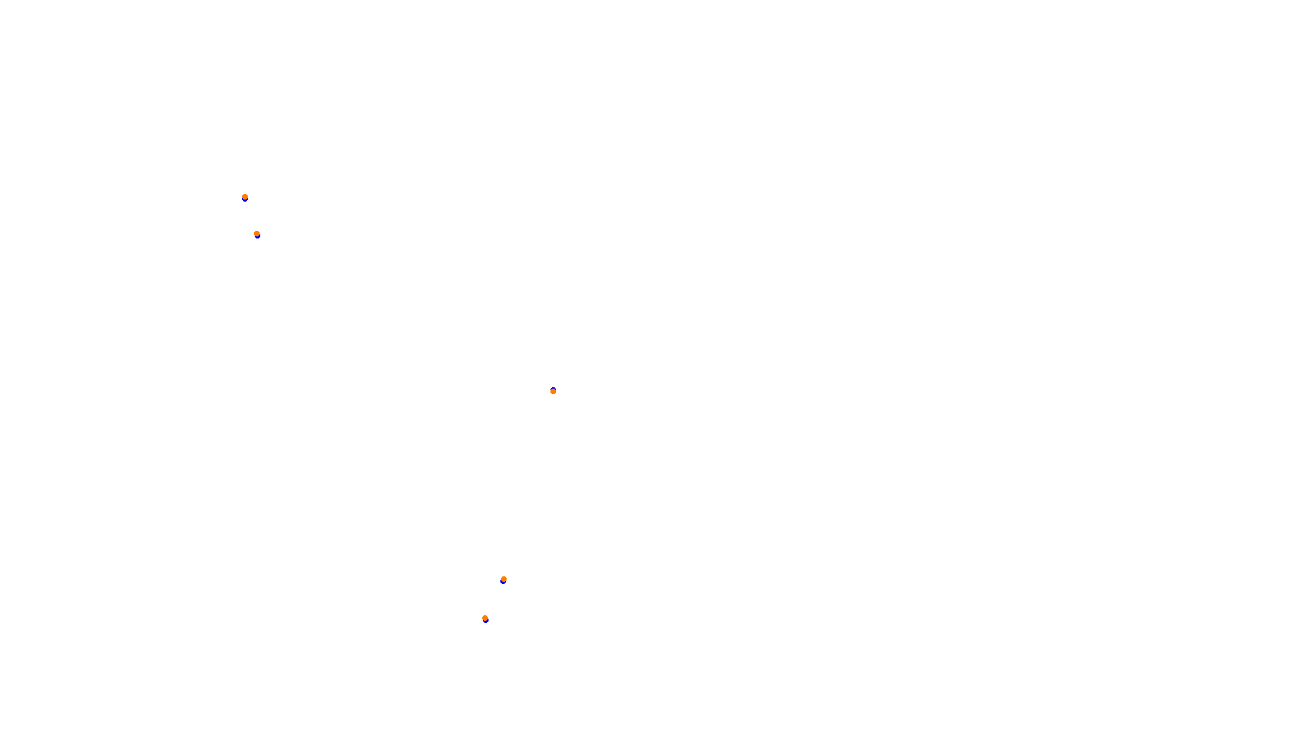 Imola OSRW Trout collisions