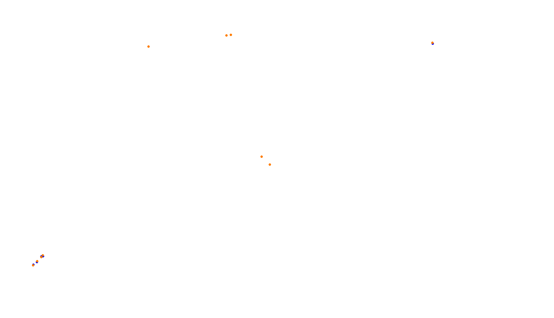 Imola OSRW Trout collisions