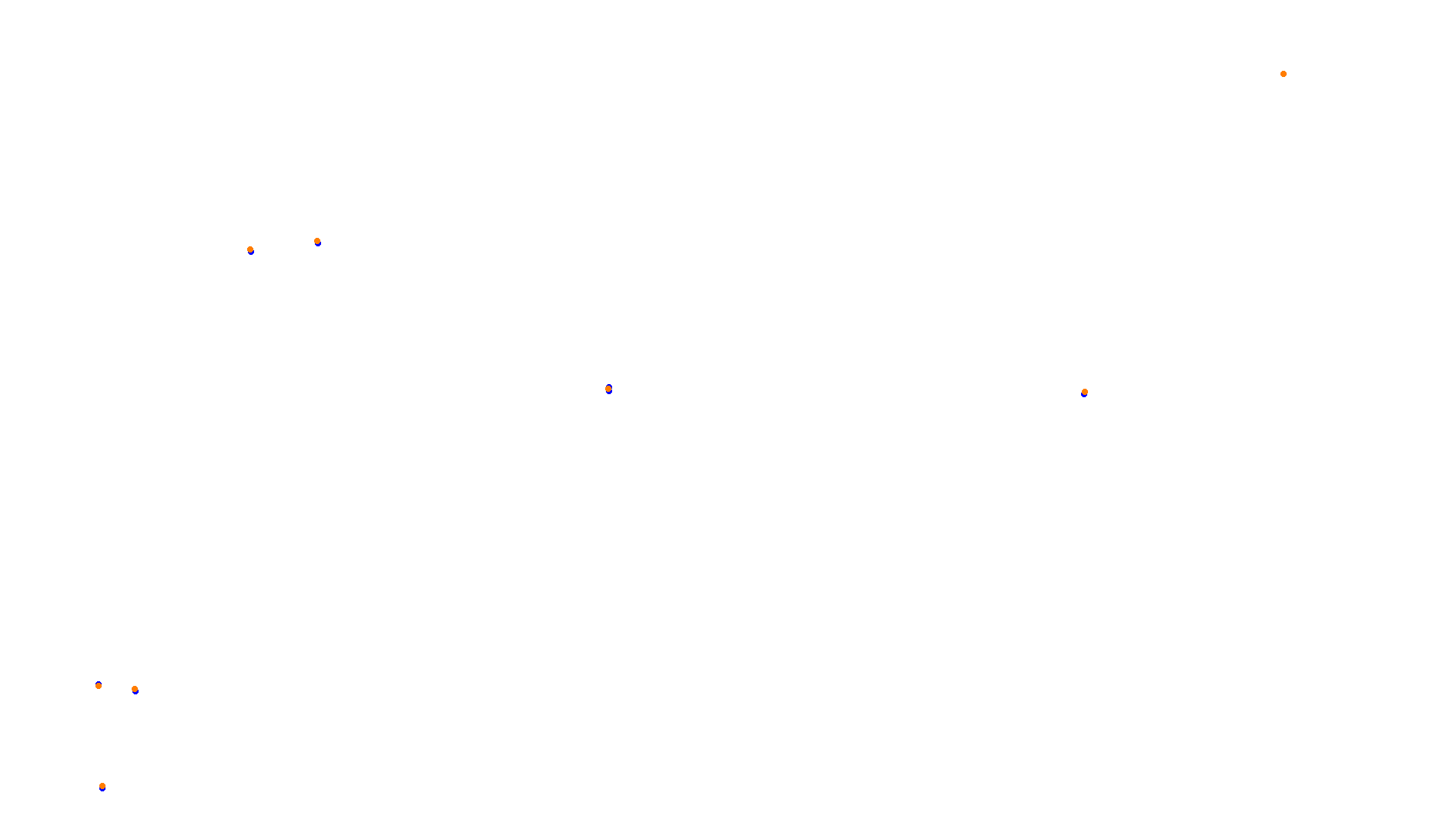 Imola OSRW Trout collisions