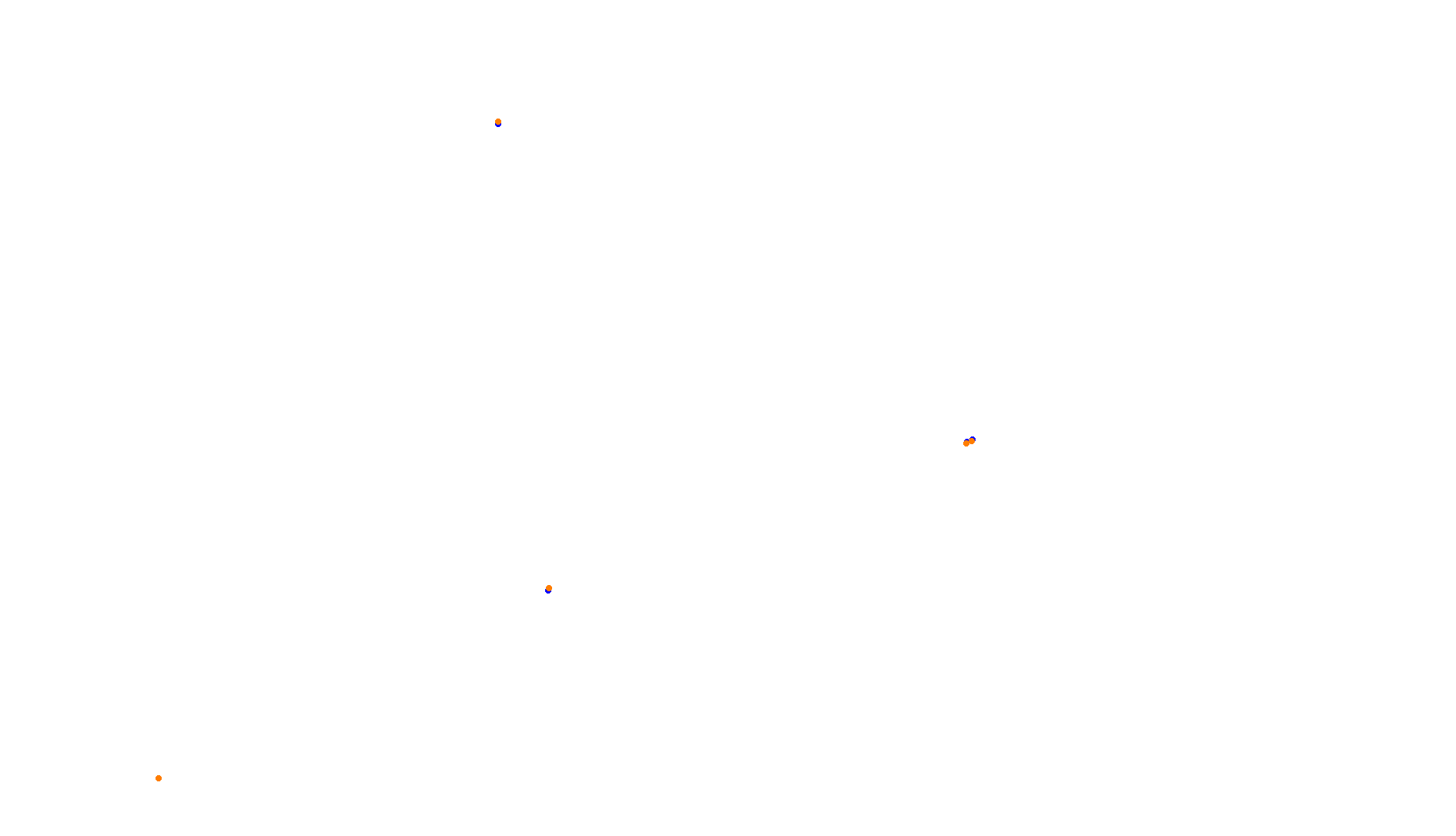 Imola OSRW Trout collisions