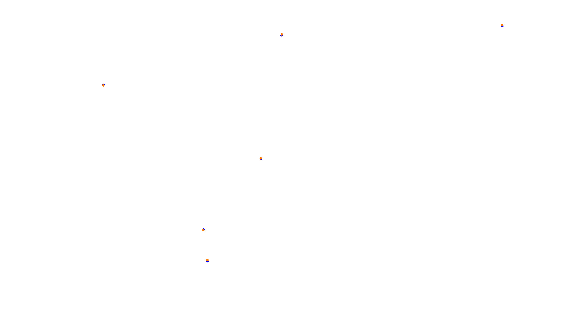 Imola OSRW Trout collisions