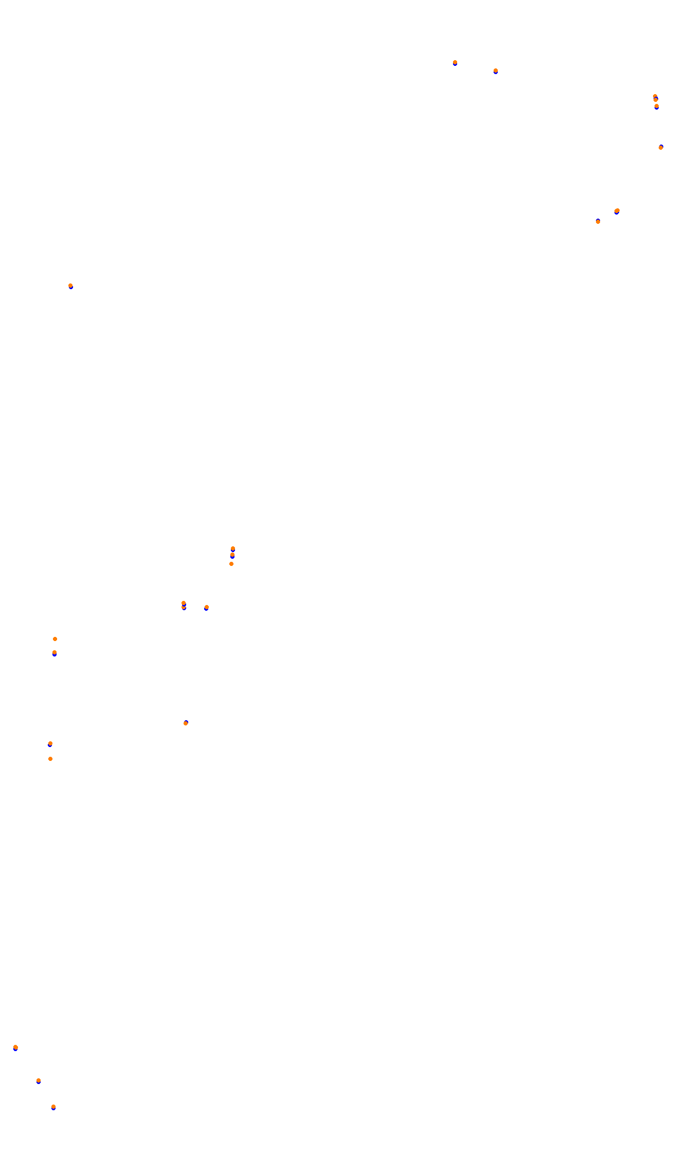 Monza collisions