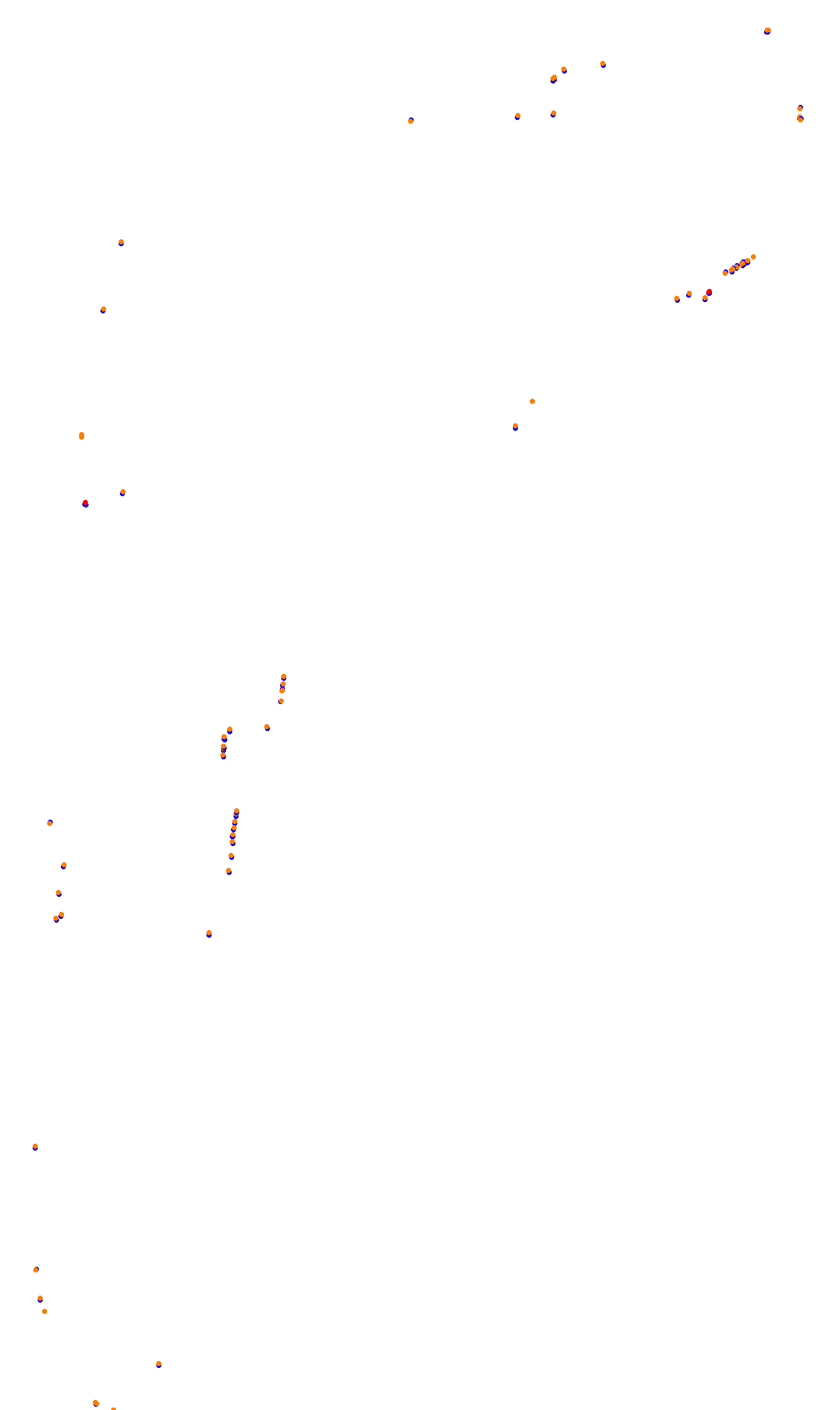 Monza collisions