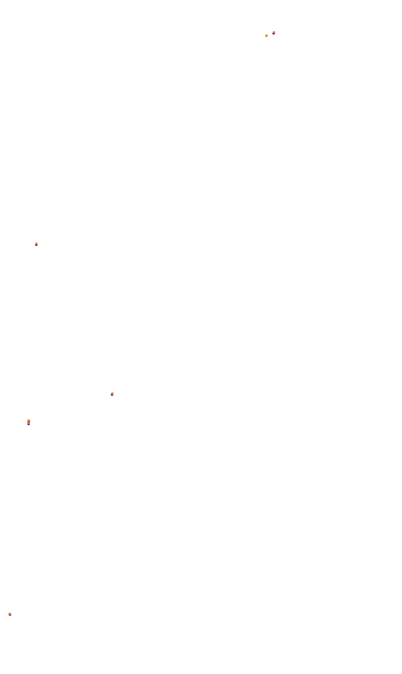 Monza collisions