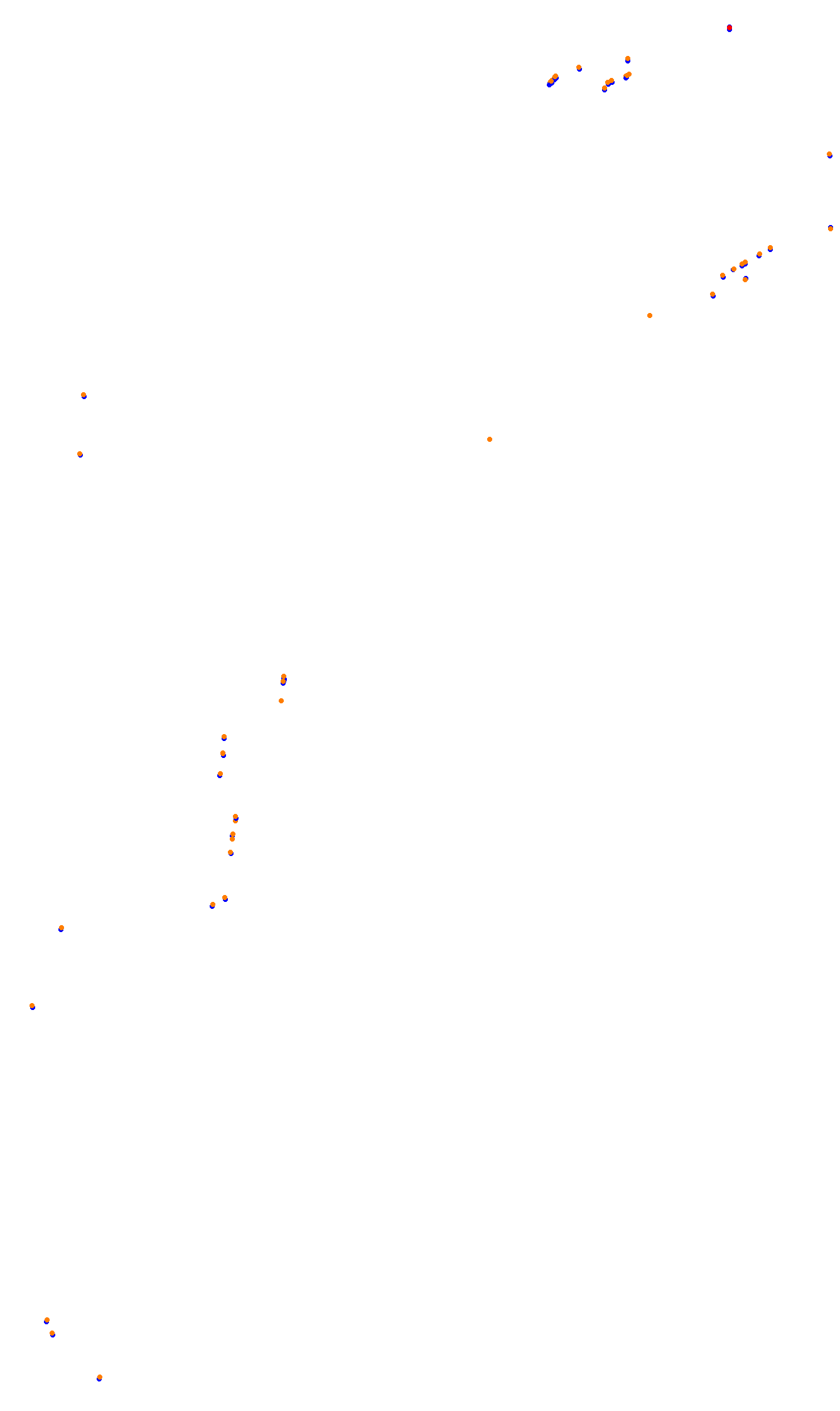 Monza collisions