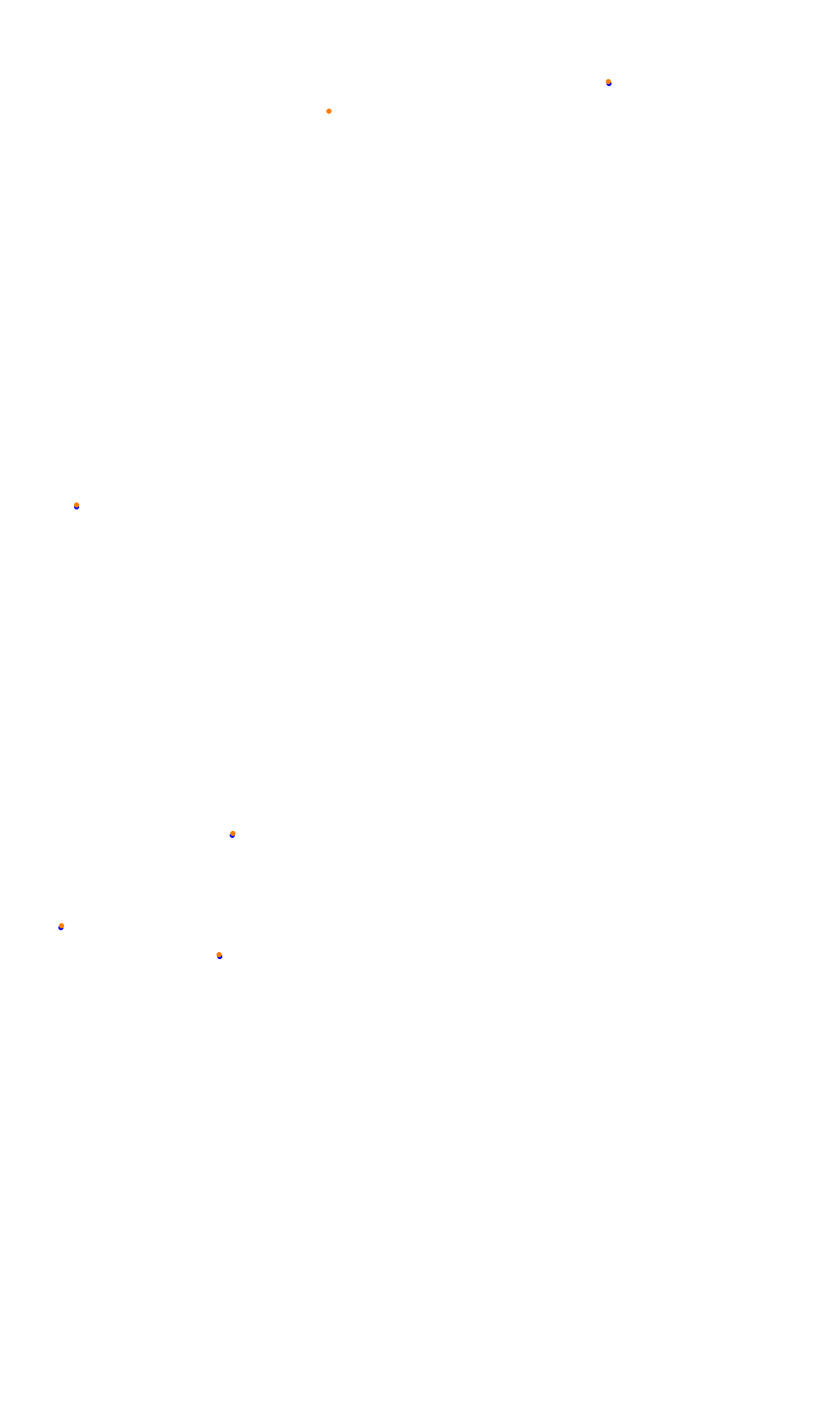 Monza collisions