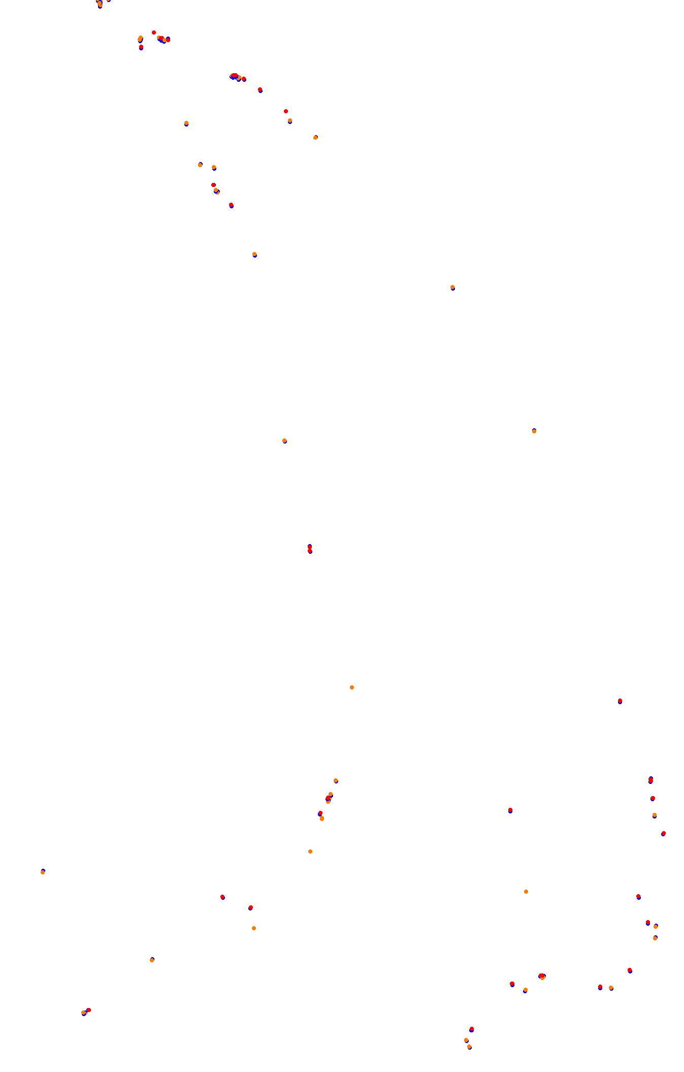 Spa OSRW collisions