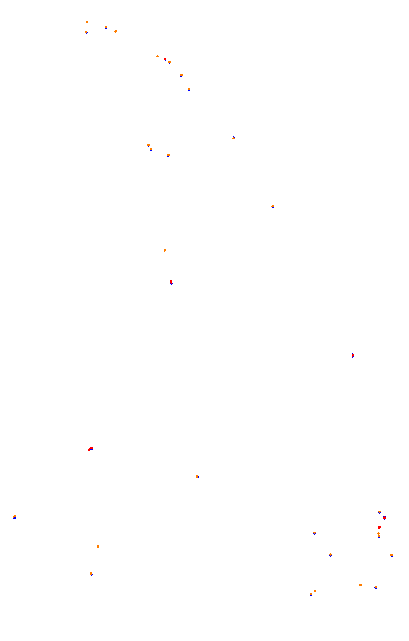 Spa OSRW collisions