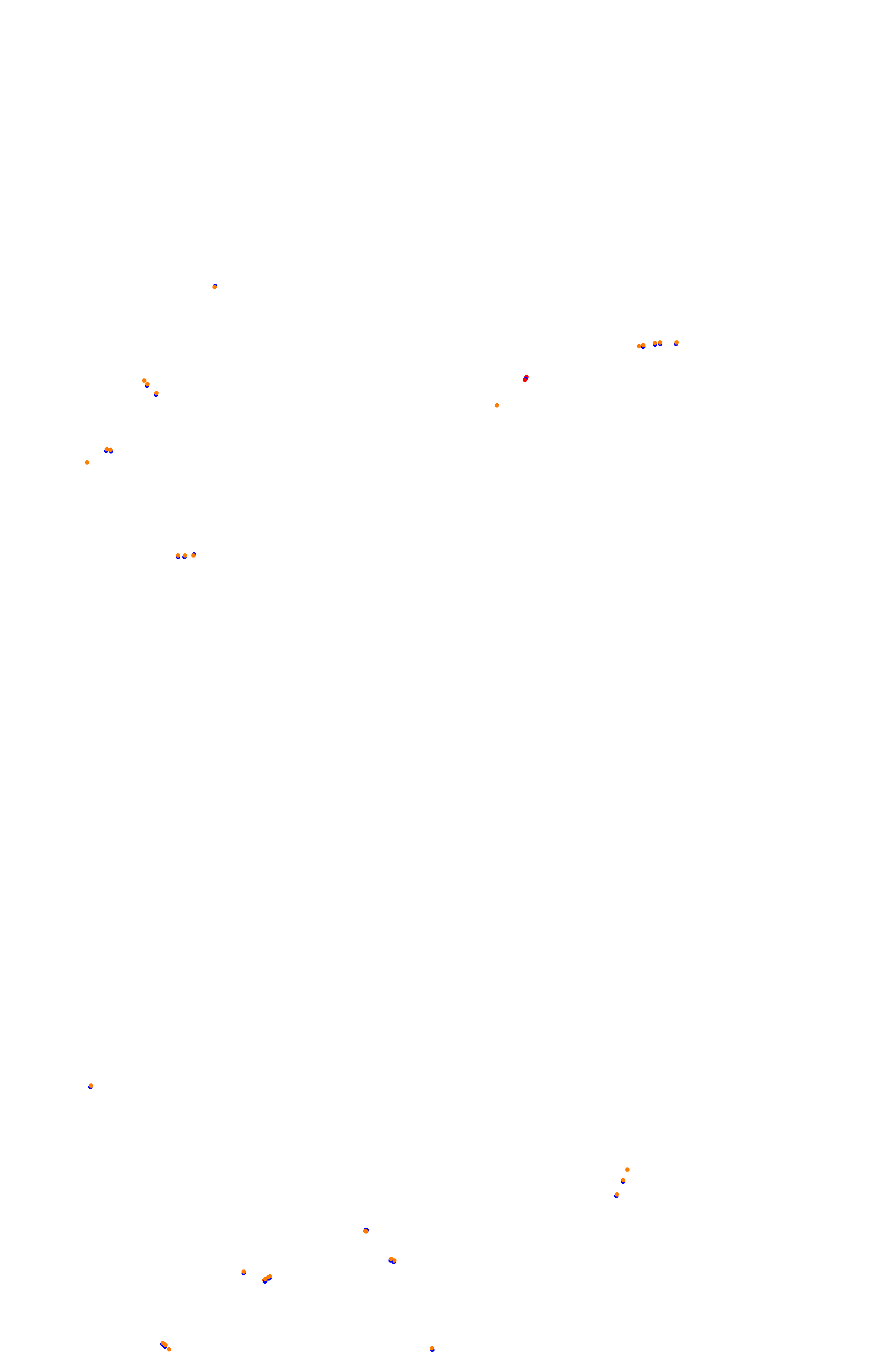 Interlagos - GP Trout collisions