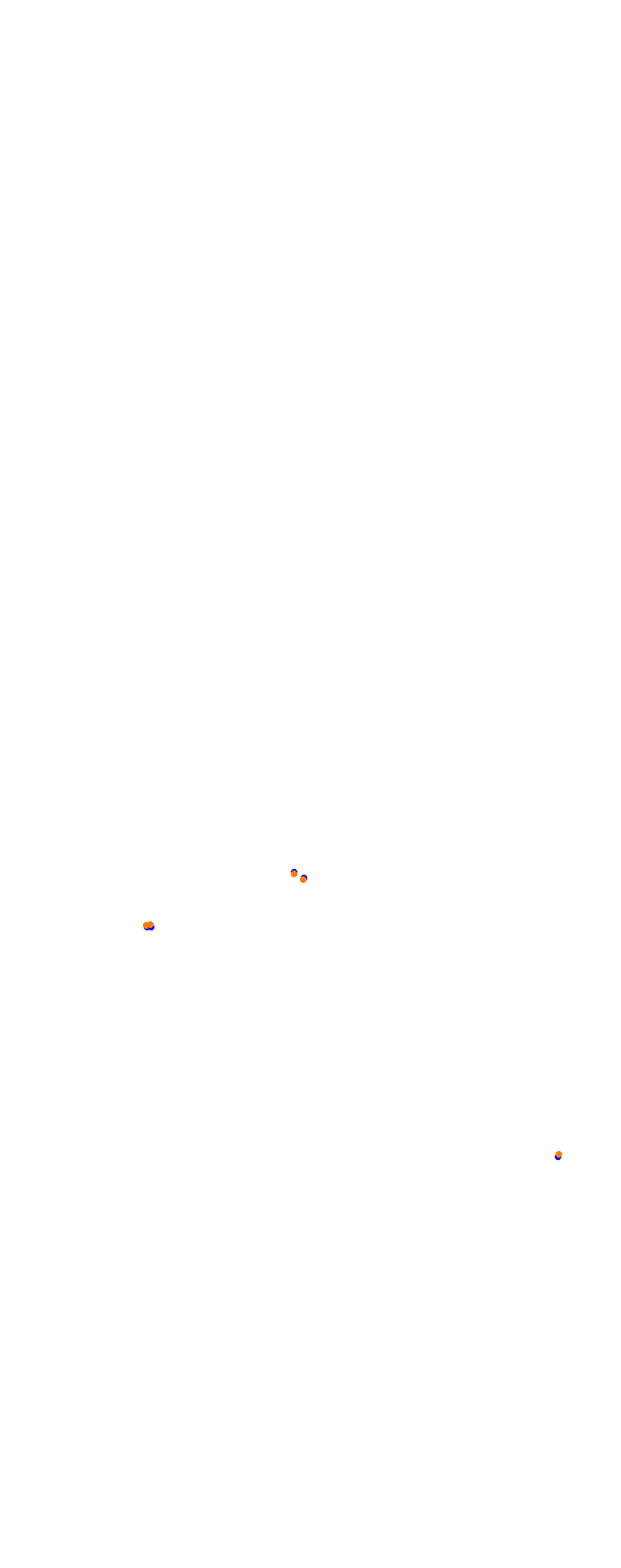 Nurburgring - GP (Formula) Trout collisions