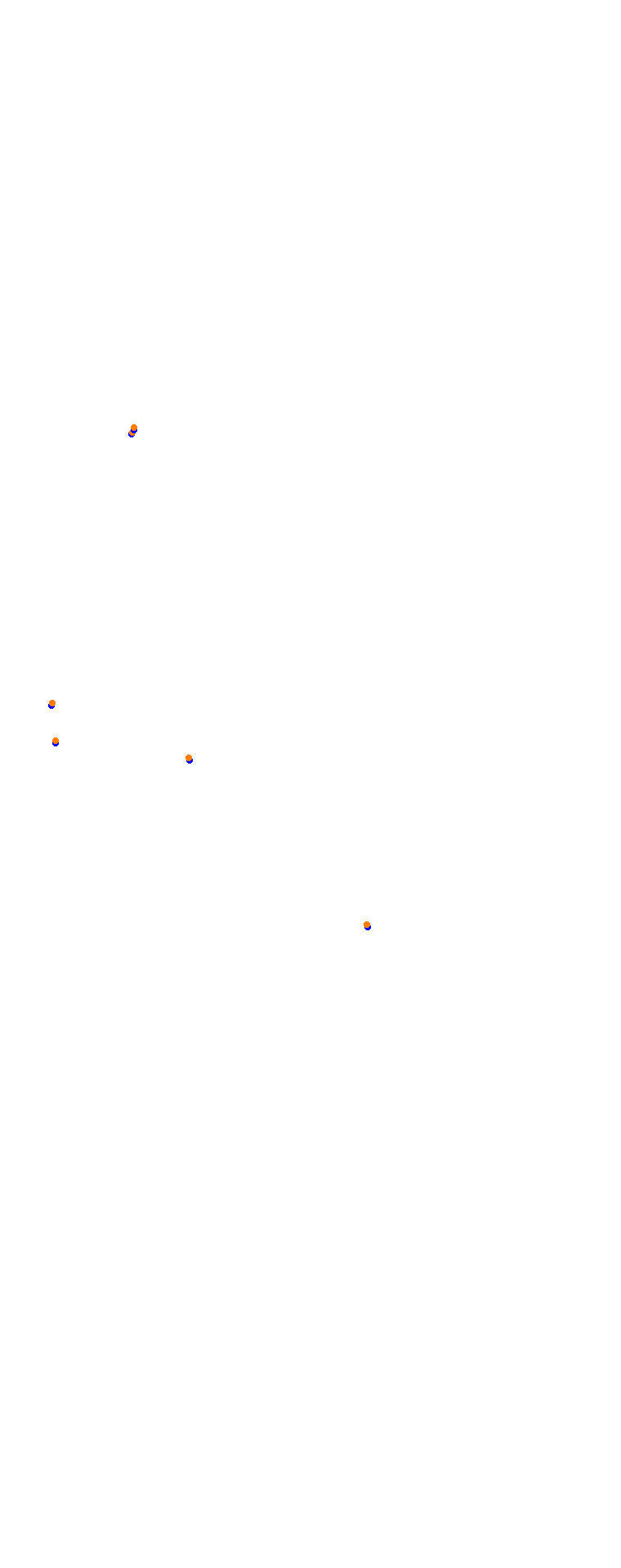 Nurburgring - GP (Formula) Trout collisions