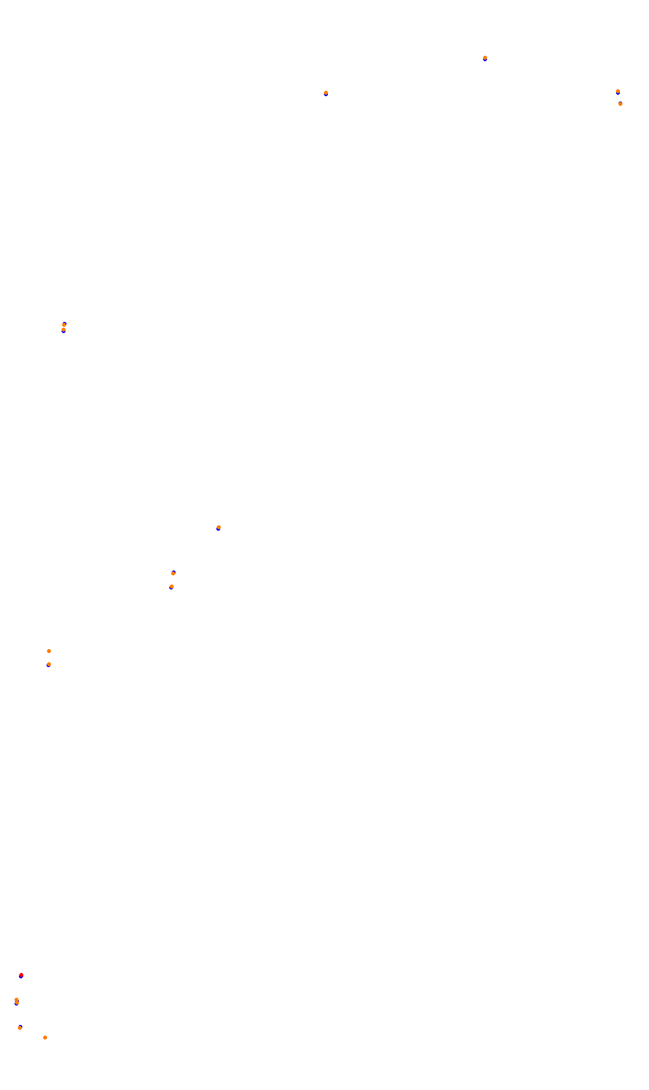 Monza collisions