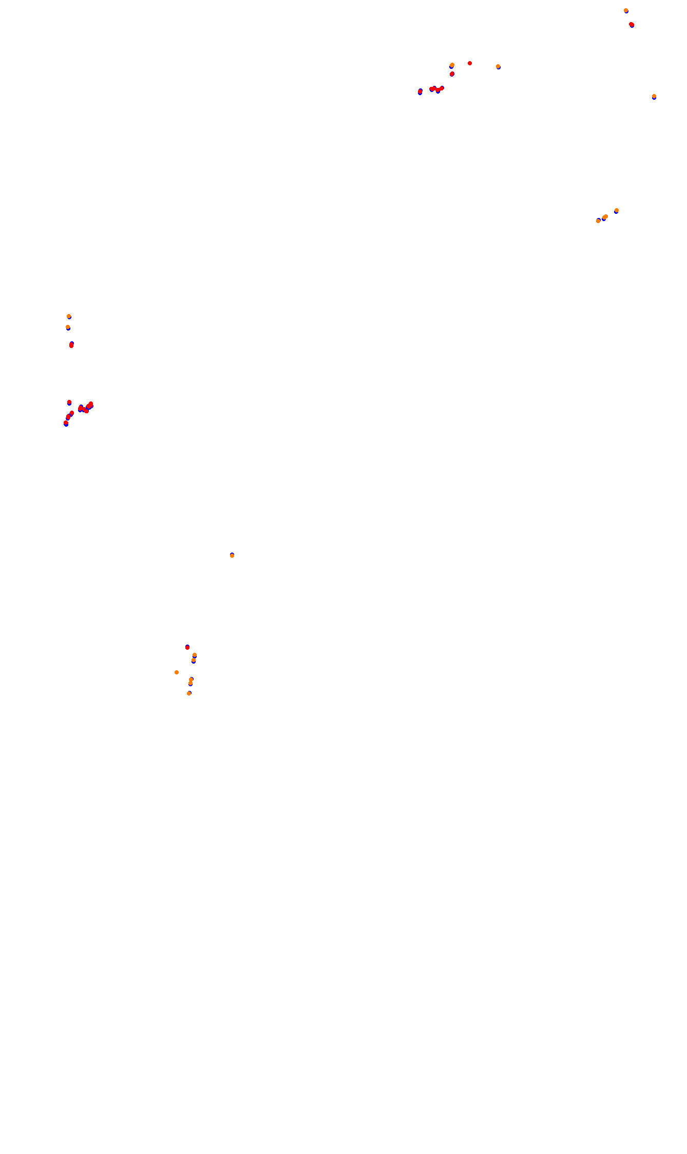 Monza collisions