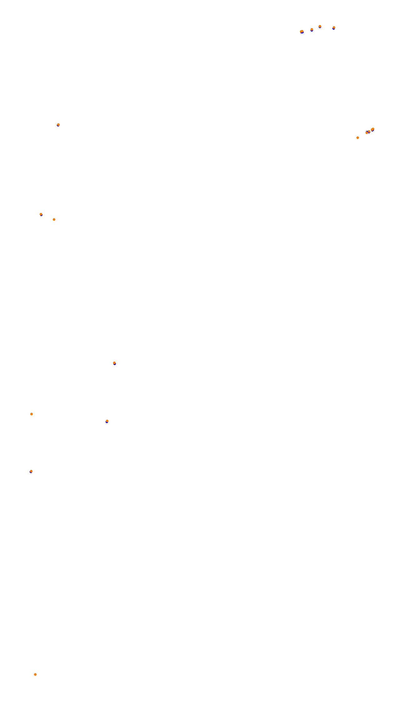 Monza collisions