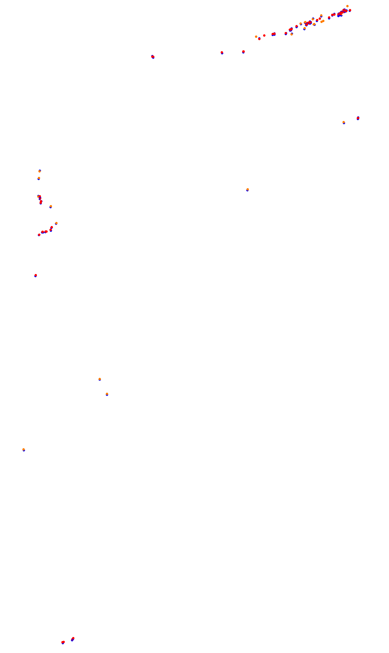 Monza collisions