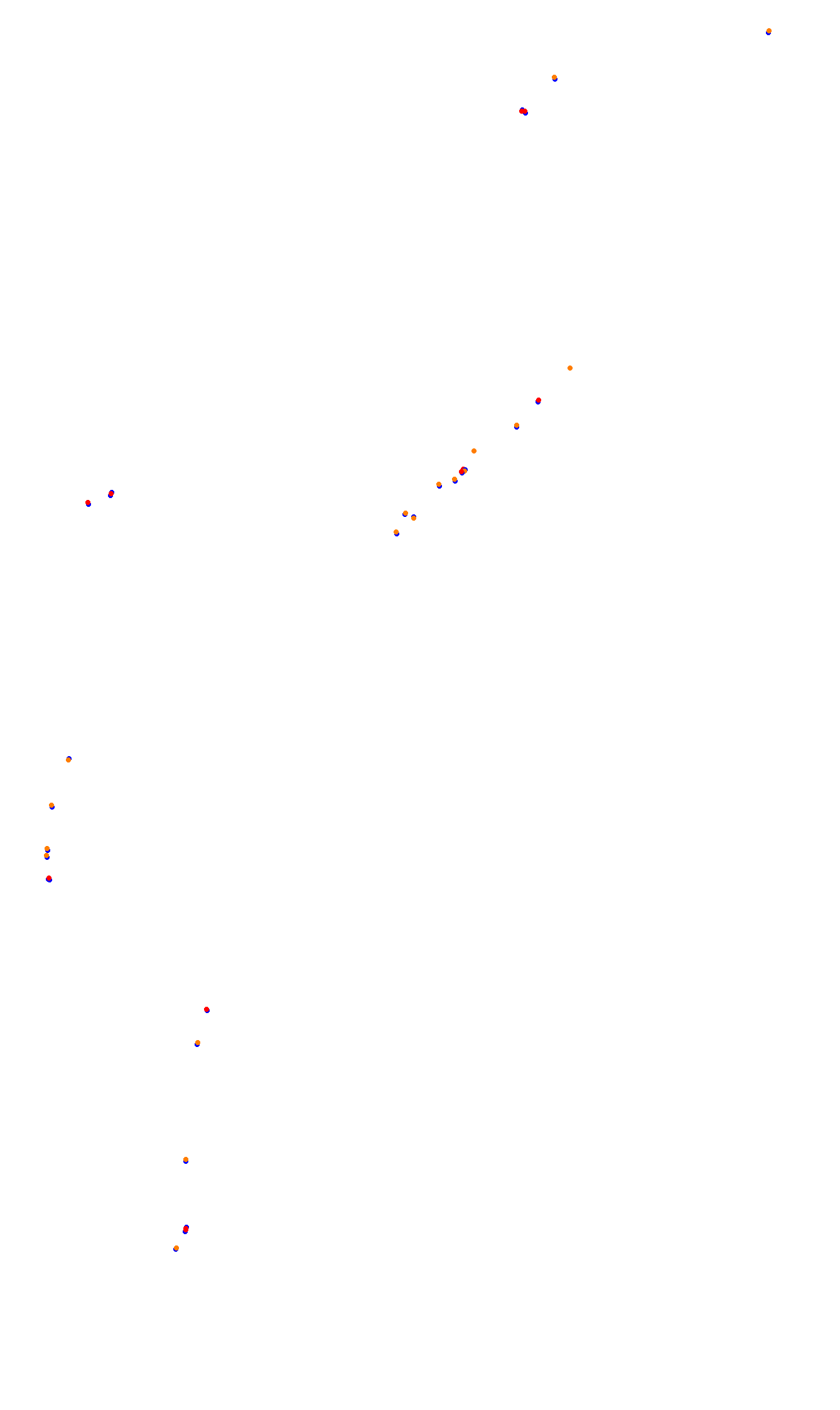 Monza collisions