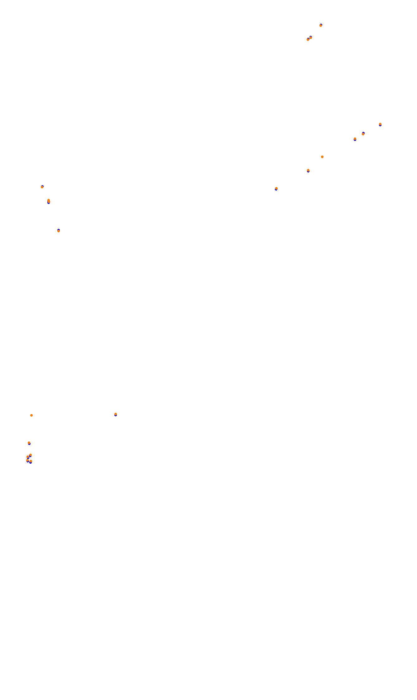 Monza collisions