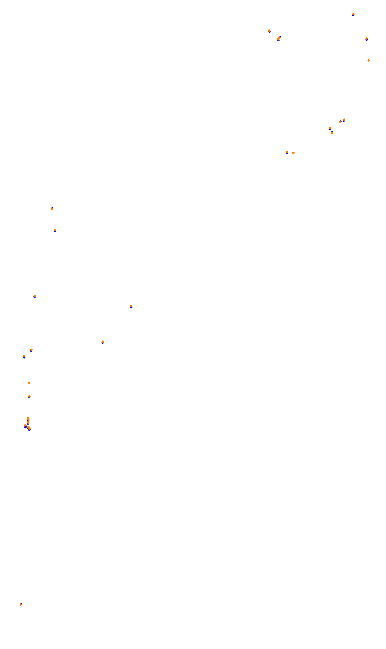 Monza collisions