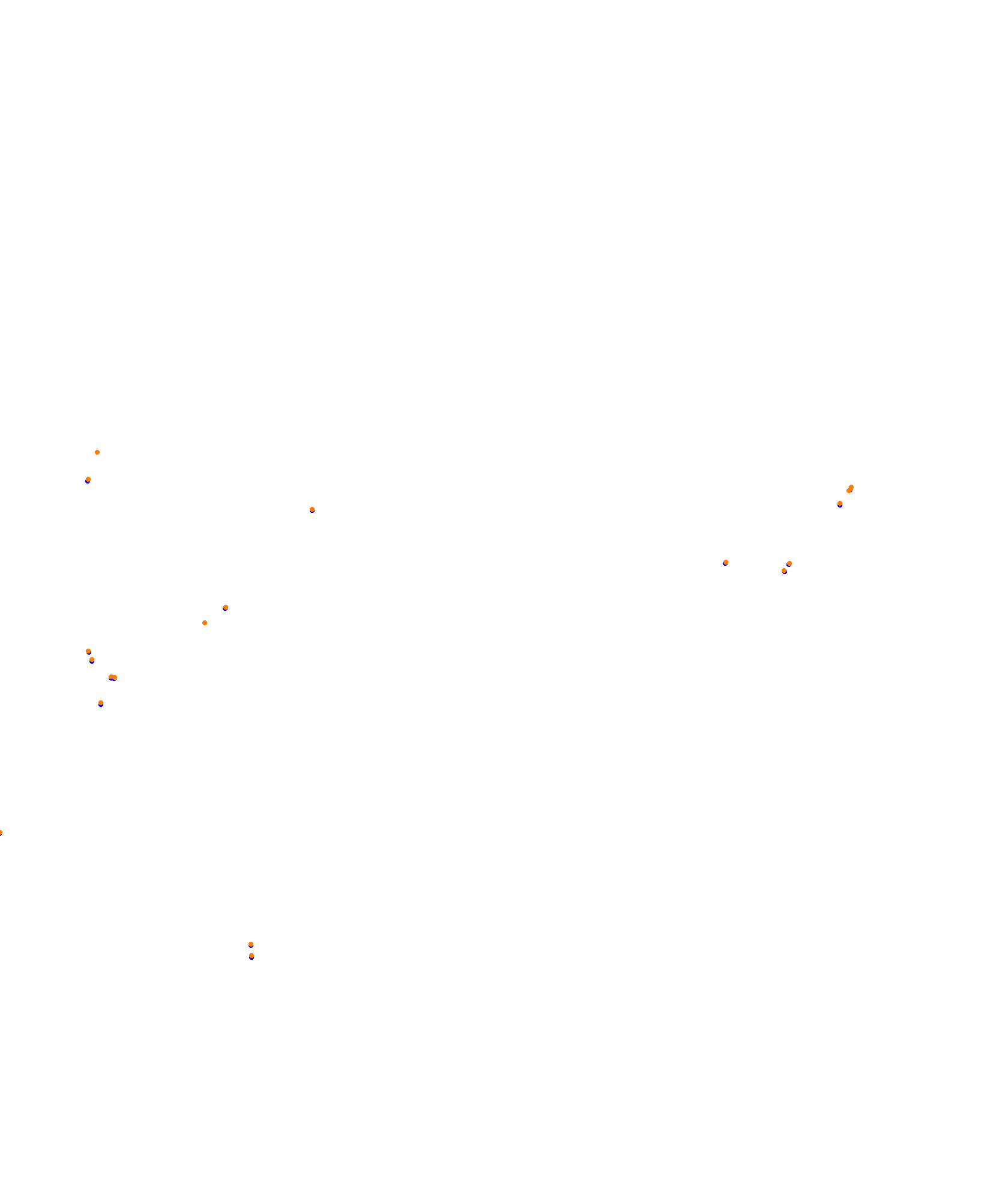 Daytona 2024 - 24 Hour Road Course collisions