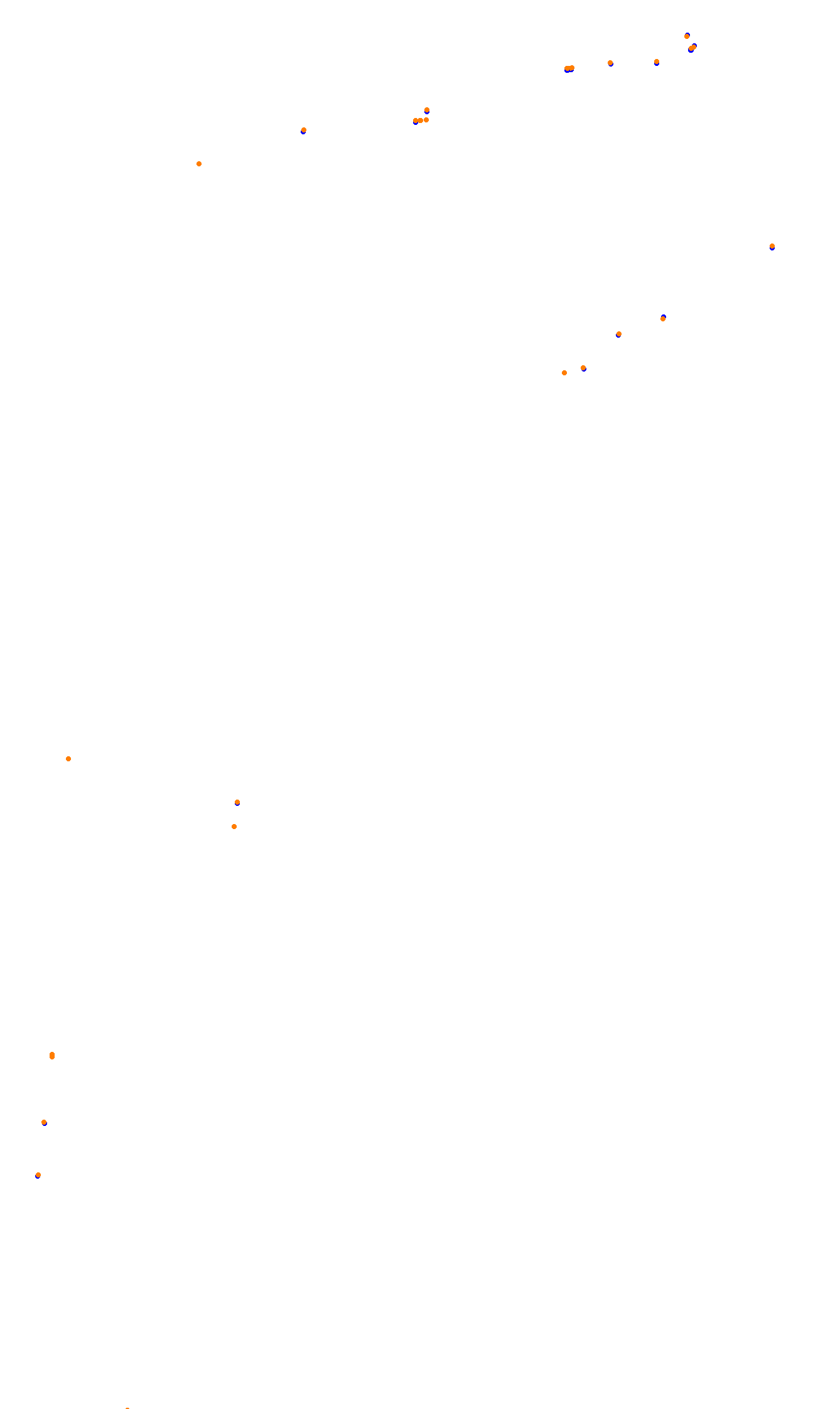 Monza collisions